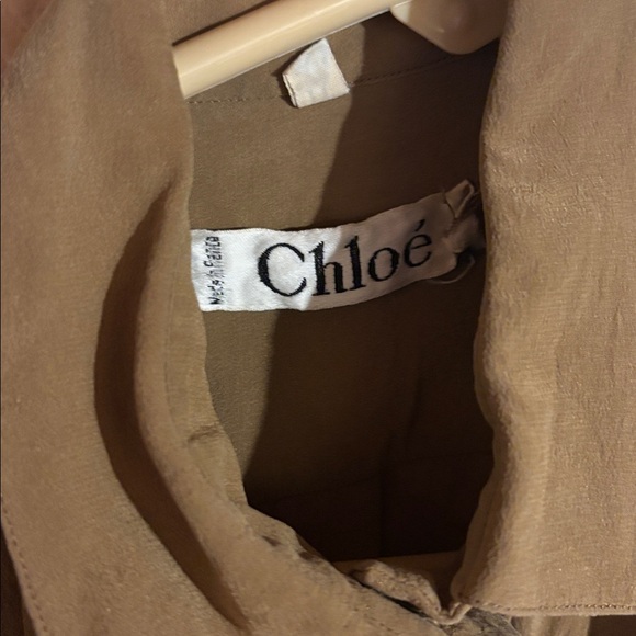 CHLOE 100% Silk Blouse - SZ 36 - Picture 3 of 7